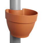 vibia campana regenpijpbakje 22cm terra